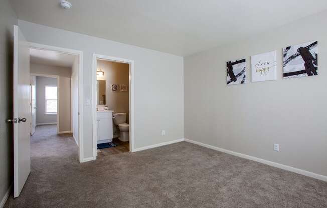 Bedroom at The Bluffs at Tierra Contenta Apartments