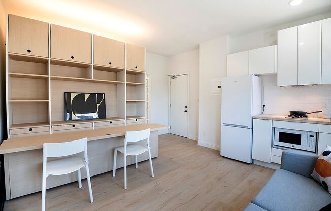 Studio, 1 bath, 214 sqft, $1,600, Unit 117