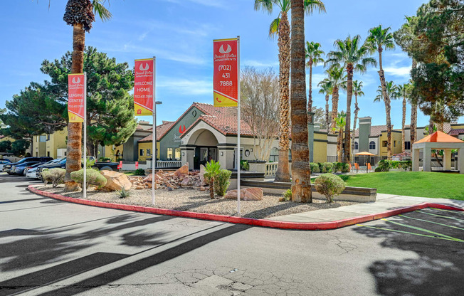 the building at Desert Vistas Apartments, Las Vegas, Nevada, 89142