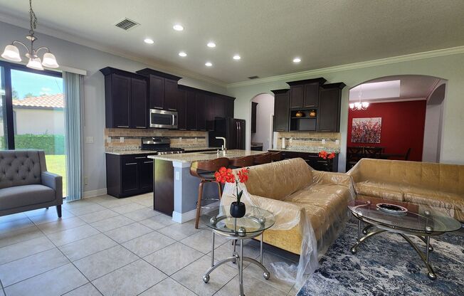 Lakeview Turnkey Furnished Home with Resort Amenities in Gated Rosedale!