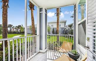 Private Balconies at The Gallery Luxury Apartments in Trinity, FL