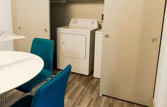 Tacoma Apartments - Aero Apartments - Dining Room and Laundry