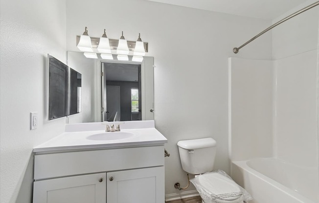Bathroom with Modern Finishes