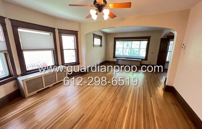 Mac Groveland House Available August 1, Full Dining Room, Original Woodwork, Bonus Rooms, 2 Car Garage