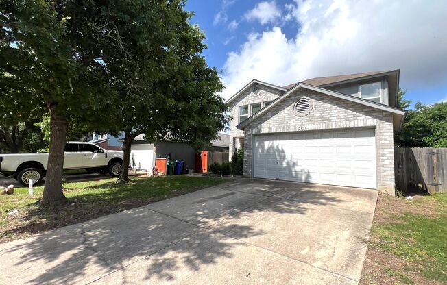 Spacious 2 Story 3 bedrooms 2.5 bathrooms home for rent in Cedar Park, TX