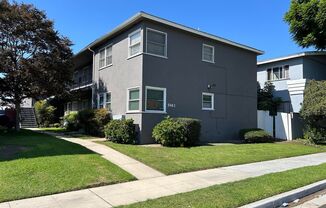 Fresh 2 bedroom 1 bath upper unit ready to rent! Small garage included!.
