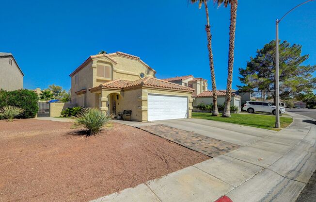 2 story, 3 bed, 2 1/2 bath, 2 car with pool & spa