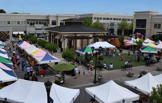 The Farmers Market and Retail Shopping