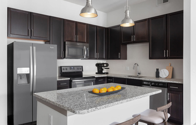 Kitchen with Stainless Steel Appliances