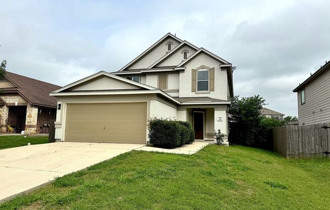 MOVE IN READY - Lovely & Spacious 3 bedroom 2 1/2 Bath Home in Kyle, Texas (Waterleaf Subdivision)