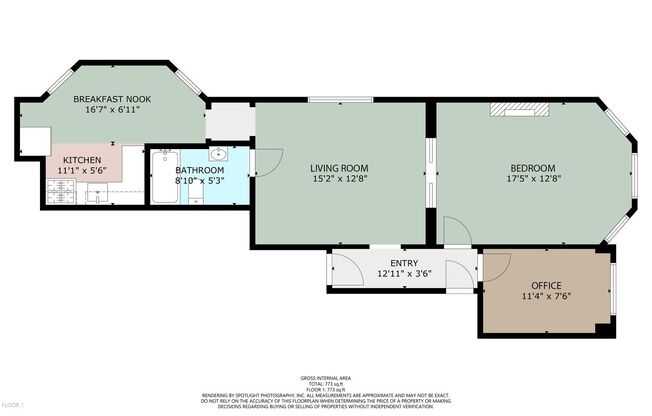 1 bed, 1 bath, 900 sqft, $3,500, Unit Unit A