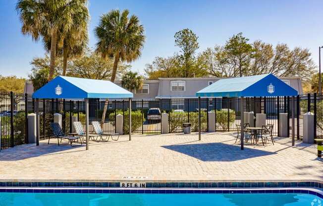 the swimming pool at the resort at longboat key club  at The Park at Chesterfield Apartment Homes, Tampa