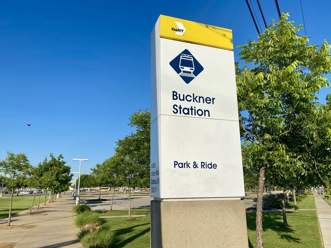 Buckner DART Station in Pleasant Grove, TX
