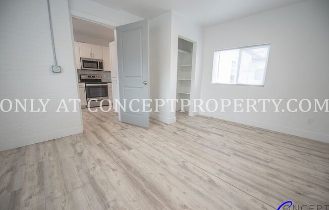 1 bed, 1 bath, 320 sqft, $1,125, Unit 4H