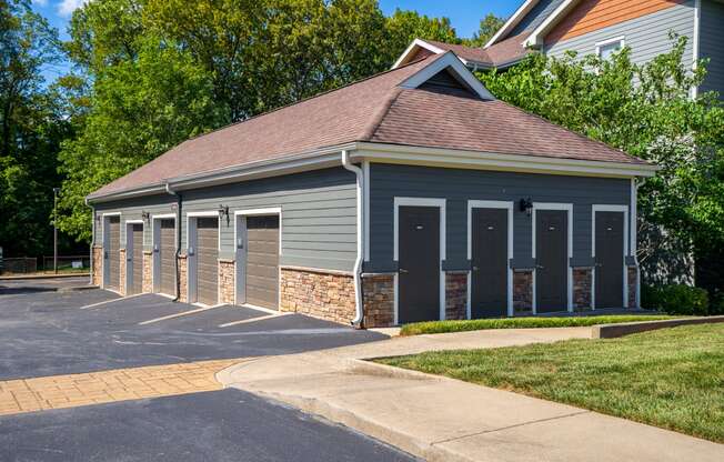 Detached Garage Parking With Storage