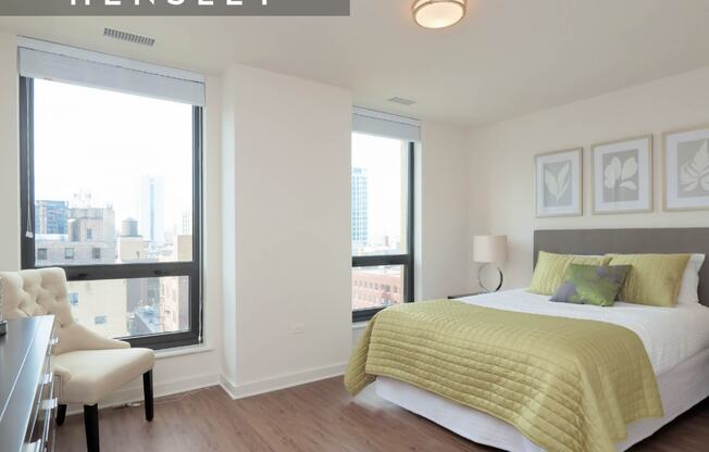 Spacious 1 Bedroom apartments in River North Chicago at Hensley Chicago, Illinois