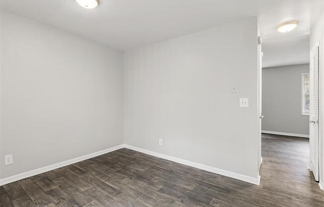 Spacious Living Room New Flooring Throughout at Pinewood Townhomes, Tucker, 30084
