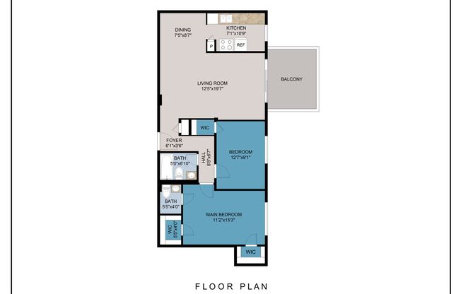2 beds, 1.5 baths, 1,000 sqft, $1,299, Unit 375-15
