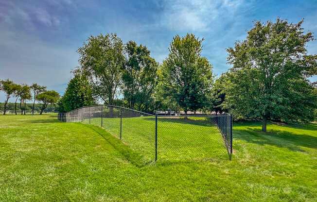 Rover Hills dog park in Kalamazoo