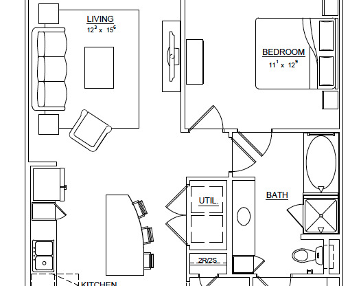 1 bed, 1 bath, 859 sqft, $2,059