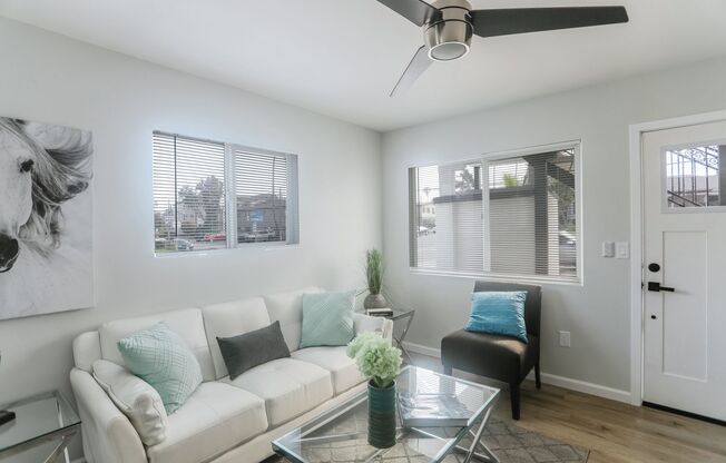 Available Now! Highly Desired Crown Point/Pacific Beach Junior 1BD/1 BA Apartment!