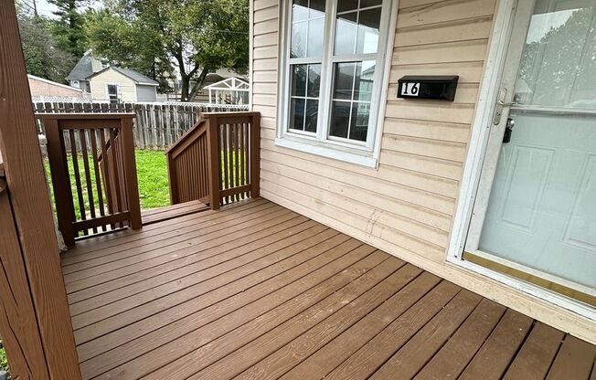 3 Bed, 1 Bath Townhome
