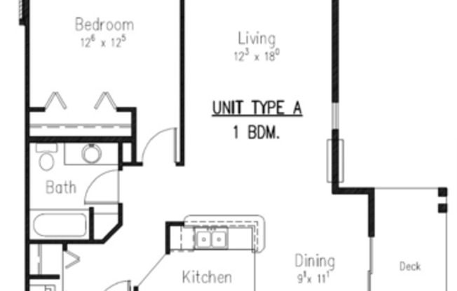 1 bed, 1 bath, 830 sqft, $1,495, Unit 9241 - 102