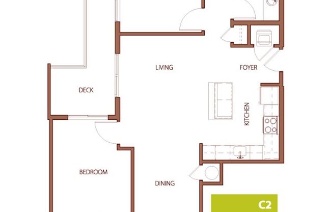 2 beds, 2 baths, $2,275, Unit Unit A404