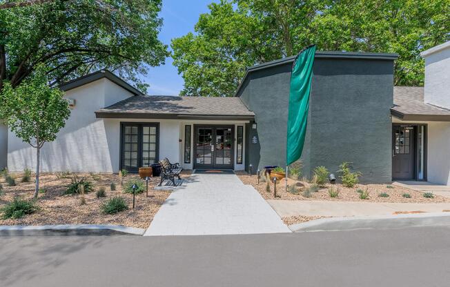 Leasing Office exterior at Treehouse Apartments in Albuquerque, New Mexico