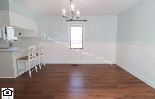 $500 off first months rent! 4 bedroom now available!