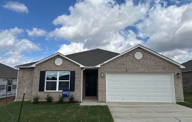 BRAND NEW Four Bedroom | Two Bath Home in Broken Arrow