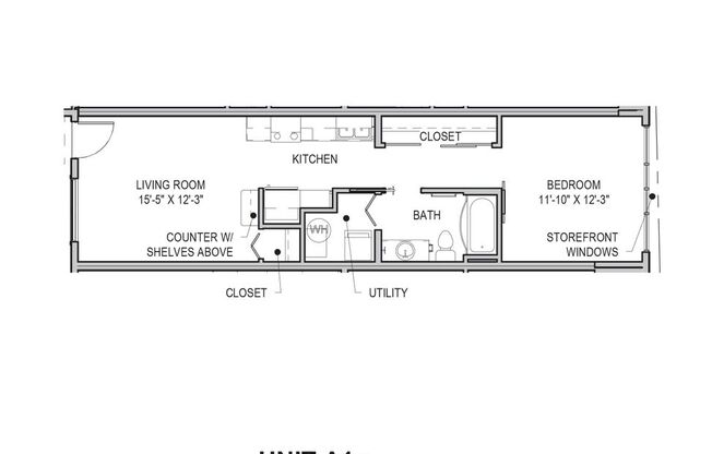 1 bed, 1 bath, 637 sqft, $1,754, Unit 405 [Furnished]