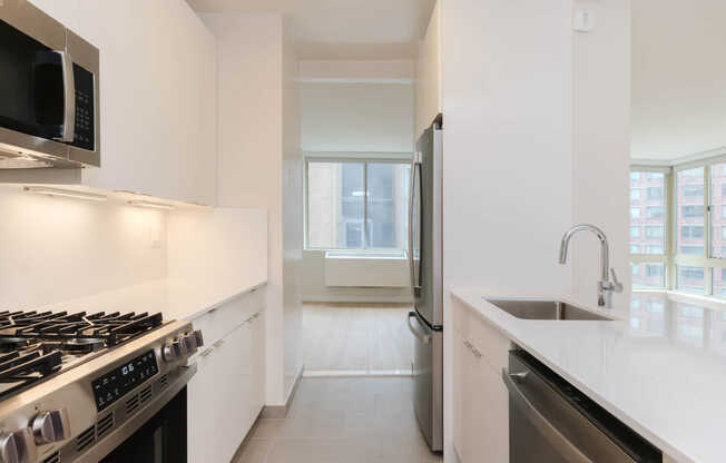 Kitchen with Stainless Steel Appliances