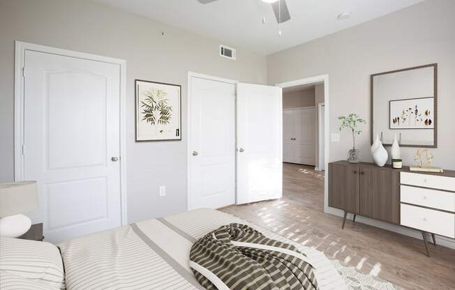 Bedroom at Links at Forest Creek in Round Rock Texas near Austin