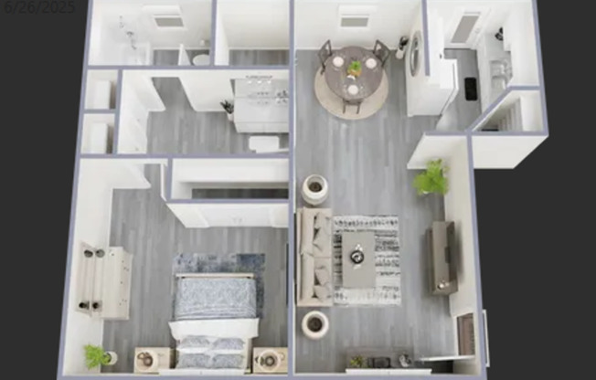 1 bed, 1 bath, 674 sqft, $1,100, Unit S05