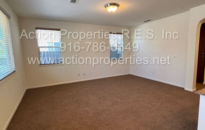 West Roseville Solar! 3 Bedroom, Plus den/office 3 Bathroom 2172 sqft, all new paint & carpet, Detached 2 Car Garage Low maintenance Rear Yard, NO PETS!