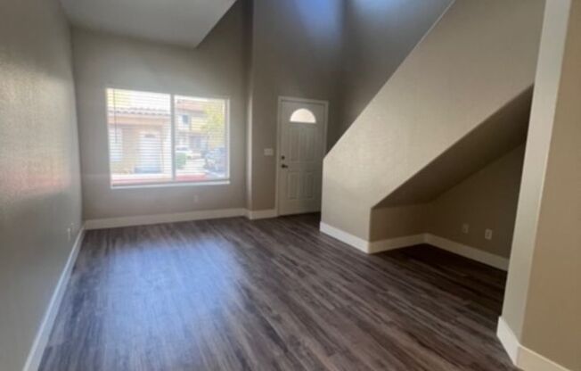 Three bedroom townhouse with 2 car garage