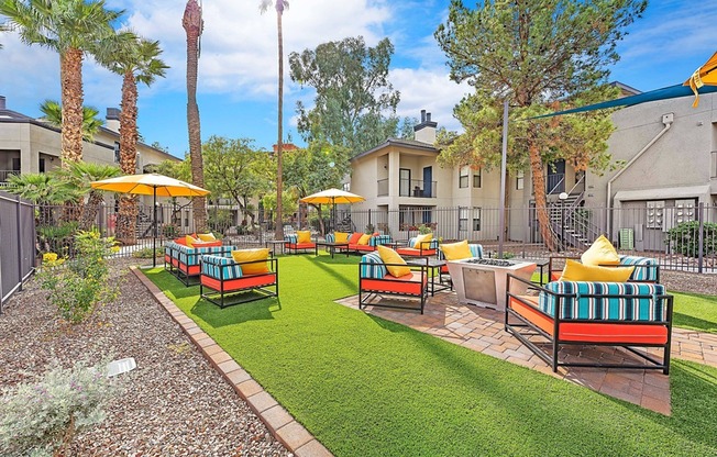 Outdoor Lounge Area