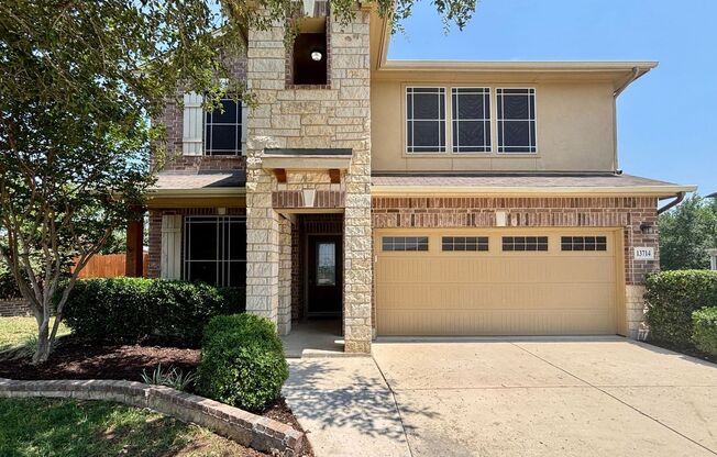 Welcome to this Big & Beautiful! 5 bed/3.5 bath 2 story home, with upgrades and and easy access to I35 and 1604, close to all the major retailers, and on a quiet cul-de-sac street.