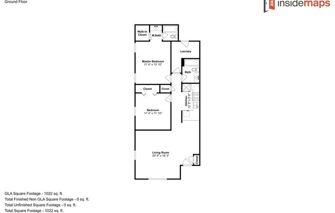 2 beds, 2 baths, $1,525