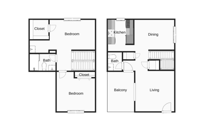 2 beds, 1.5 baths, 1,133 sqft, $945