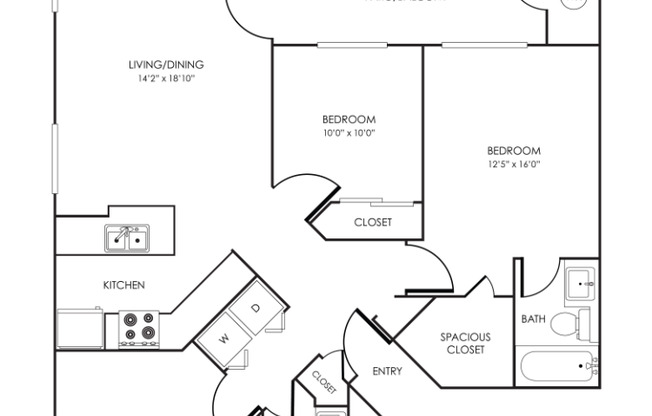 3 beds, 2 baths, 1,288 sqft, $2,620