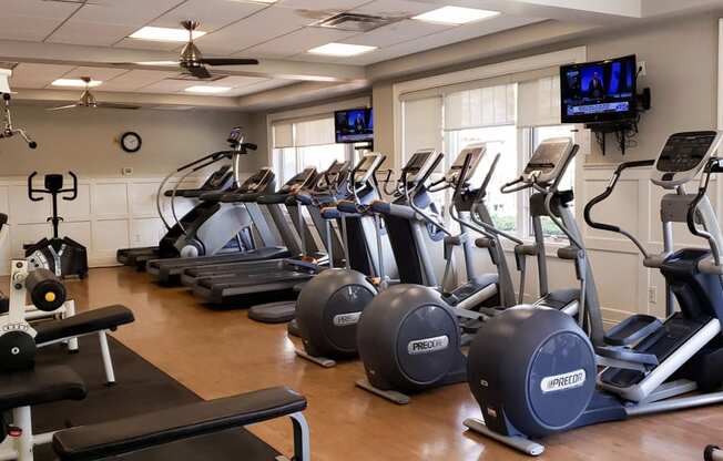 fitness center fitness center at Four Bridges, Liberty Township, Ohio