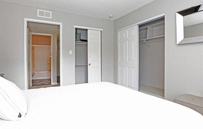 Bedroom and Closets