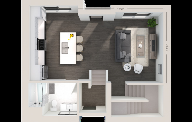 2 beds, 2 baths, 1,348 sqft, $3,495, Unit 115