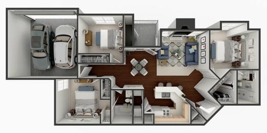 3 beds, 2 baths, 1,313 sqft, $1,449