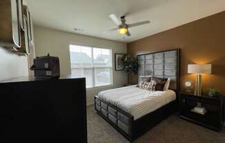 North Gate Apartment Homes Model Bedroom