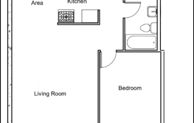 1 bed, 1 bath, 625 sqft, $1,400, Unit 407