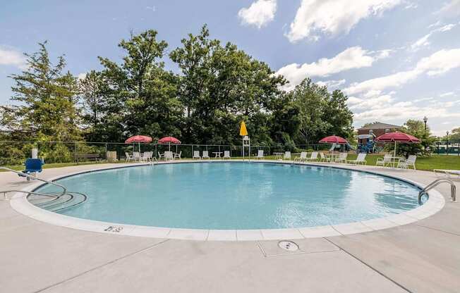 take a dip in our resort style pool