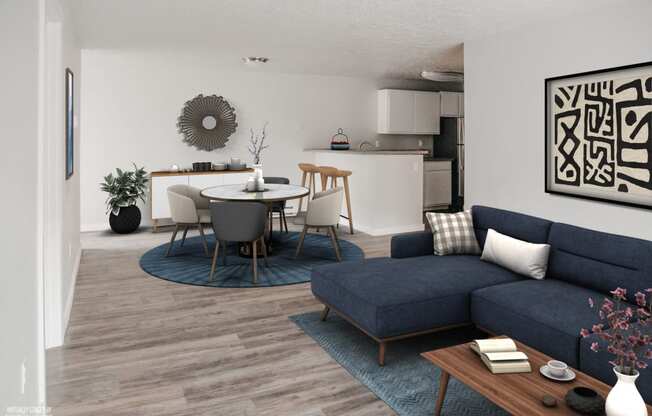 GoGo Heights Model living Room